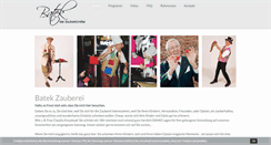 Desktop Screenshot of batek-zauberei.de